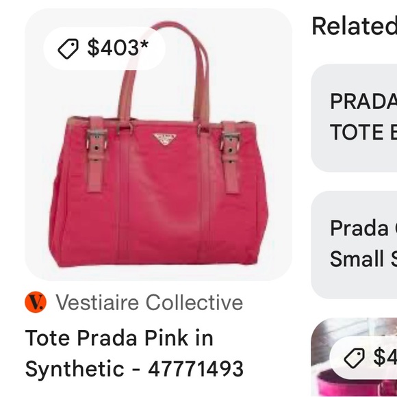 Prada Hot Pink Nylon Tessuto Tote Bag - large - Picture 14 of 14